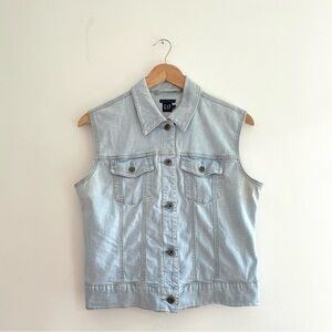 Authentic Y2K Vintage Denim Vest
